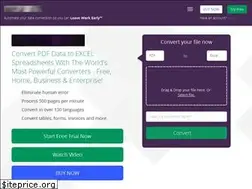 Sites similar to pdf2xl.com