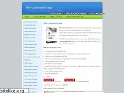 Sites similar to pdfconverterformac.net