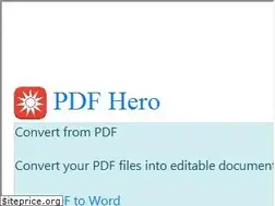 Sites similar to pdfhero.com