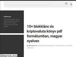 Sites similar to pdfkonyvek.com