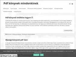 Sites similar to pdfkonyvekhelye.hu