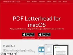 Sites similar to pdfletterhead.net