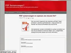 Sites similar to pdfsamenvoegen.be