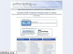 Sites similar to pdfscripting.com