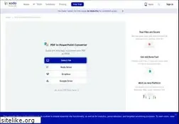 Sites similar to pdftoppt.net