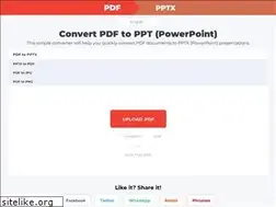 Sites similar to pdftopptx.com