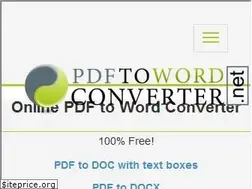 Sites similar to pdftowordconverter.net