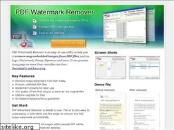 Sites similar to pdfwatermarkremover.com