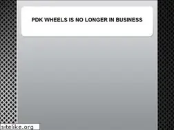 Sites similar to pdkwheels.com