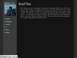 Sites similar to pdollar.github.io