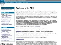 Sites similar to pds.nasa.gov