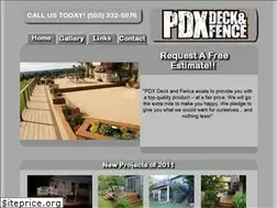 Sites similar to pdxdeckandfence.com