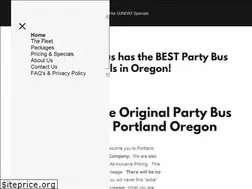 Sites similar to pdxpartybus.com