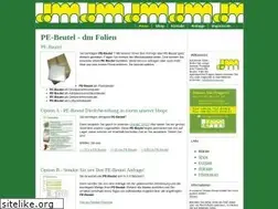 Sites similar to pe-beutel.de