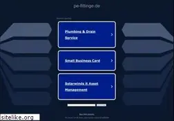 Sites similar to pe-fittinge.de