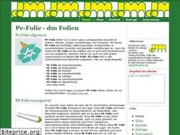 Sites similar to pe-folie.de
