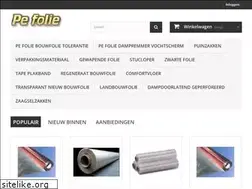 Sites similar to pe-folie.nl