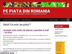 Sites similar to pe-piata.ro