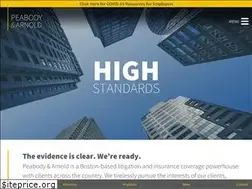 Sites similar to peabodyarnold.com