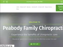 Sites similar to peabodychiro.com