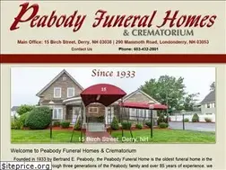 Sites similar to peabodyfuneralhome.com