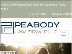Sites similar to peabodylawfirm.com
