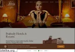 Sites similar to peabodylittlerock.com