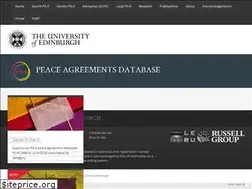 Sites similar to peaceagreements.org