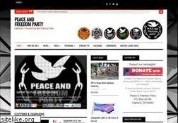 Sites similar to peaceandfreedom.org