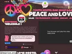 Sites similar to peaceandlovehostel.com