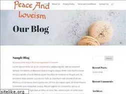 Sites similar to peaceandloveism.com