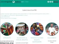 Sites similar to peacebrigades.org