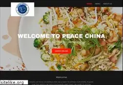 Sites similar to peacechinanc.com