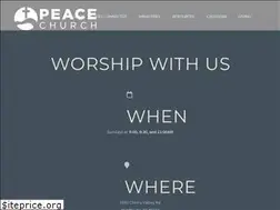 Sites similar to peacechurch.cc