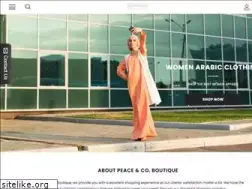 Sites similar to peacecoboutique.com