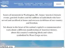 Sites similar to peacecorpscommemorative.org