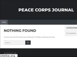 Sites similar to peacecorpsjournals.com
