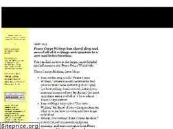 Sites similar to peacecorpswriters.org