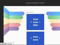 Sites similar to peacedaysf.com