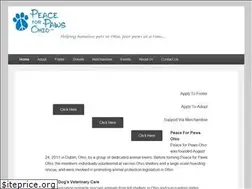 Sites similar to peaceforpawsohio.org