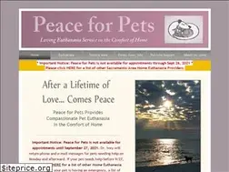 Sites similar to peaceforpets.net