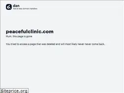 Sites similar to peacefulclinic.com