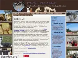 Sites similar to peacefulheartalpacas.com
