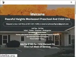 Sites similar to peacefulheightsmontessori.com
