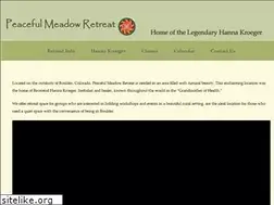 Sites similar to peacefulmeadow.com