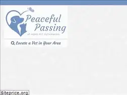 Sites similar to peacefulpassing.com