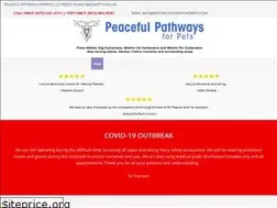 Sites similar to peacefulpathwaysforpets.com