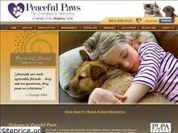Sites similar to peacefulpawspet.com