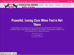 Sites similar to peacefulpawspetcare.com