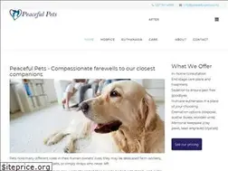 Sites similar to peacefulpets.co.nz